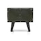Armen Living Mohave Mid-Century Tundra Gray Acacia Single Drawer Night Stand LCMOLATG - alternate 3